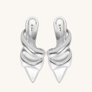 JW PEI Sara Mule Silver